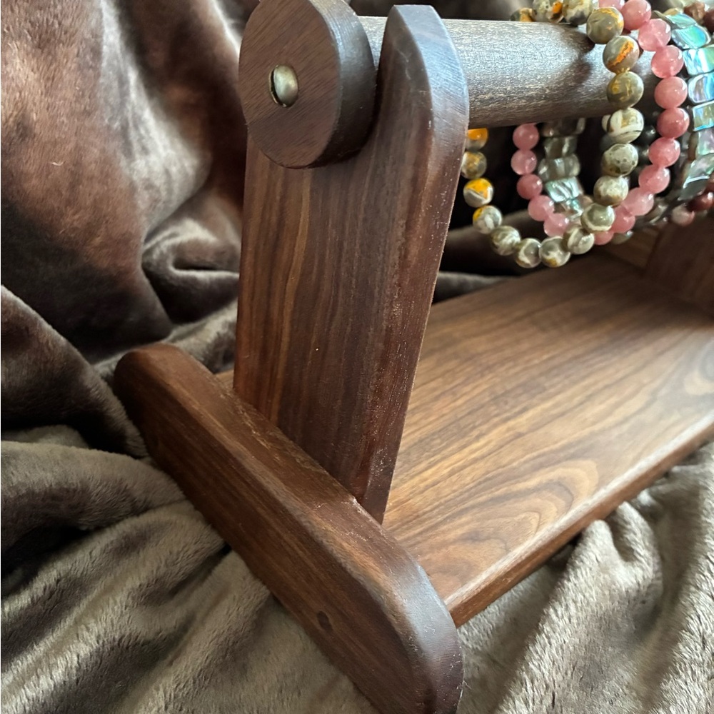 Custom Made Wooden Bracelet Display Stand - Picture 6 of 10